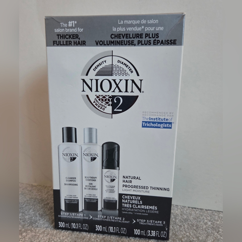 Nioxin System 2 Hair Care Kit for Natural Hair